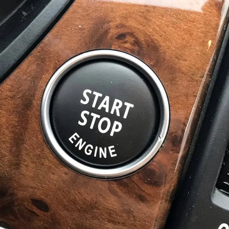 ABS Engine Start Button Cover For BMW E87 E60 E83 E89 E90 E91 E92 E93 by InterCyprus Trading Ltd