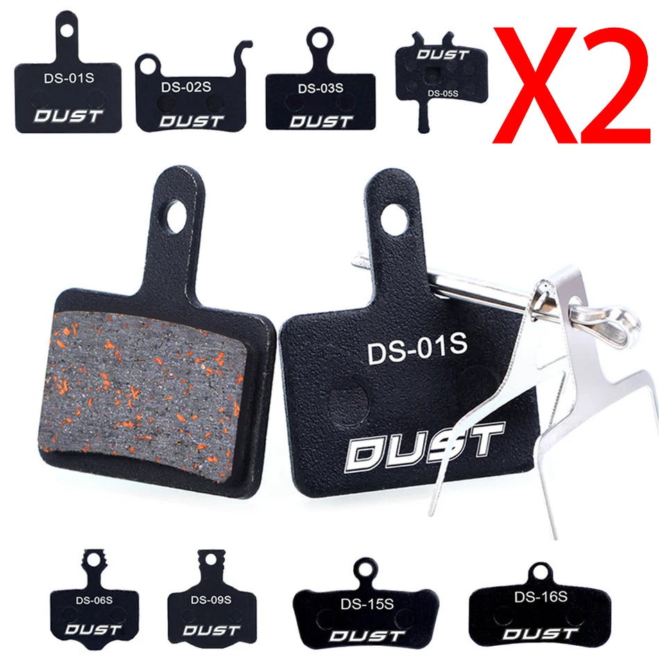 Ceramic Hydraulic Disc Brake Pads for MTB 4 Pack with Heat Resistance and Smooth Stopping Power