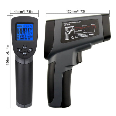 Kaemeasu KM-380 Infrared Digital Thermometer LCD C F