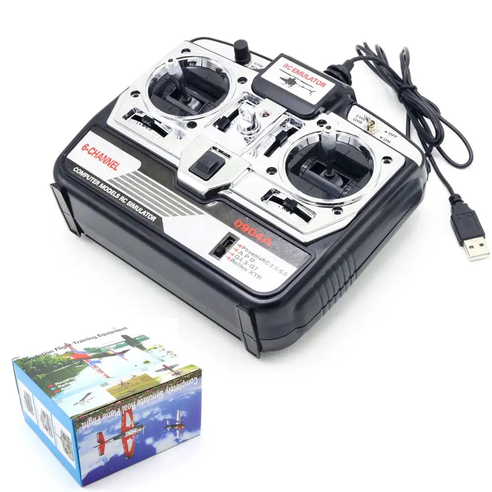 JTL-0904A 6CH RC Flight Simulator Support Realflight G7 Phoenix 5.0 XTR Remote Control Helicopter Fixed-wing Drone (MODE1) by InterCyprus Trading Ltd