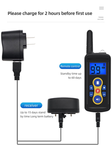 T-600 Electric Dog Training Collar &ndash; Long Range 800m