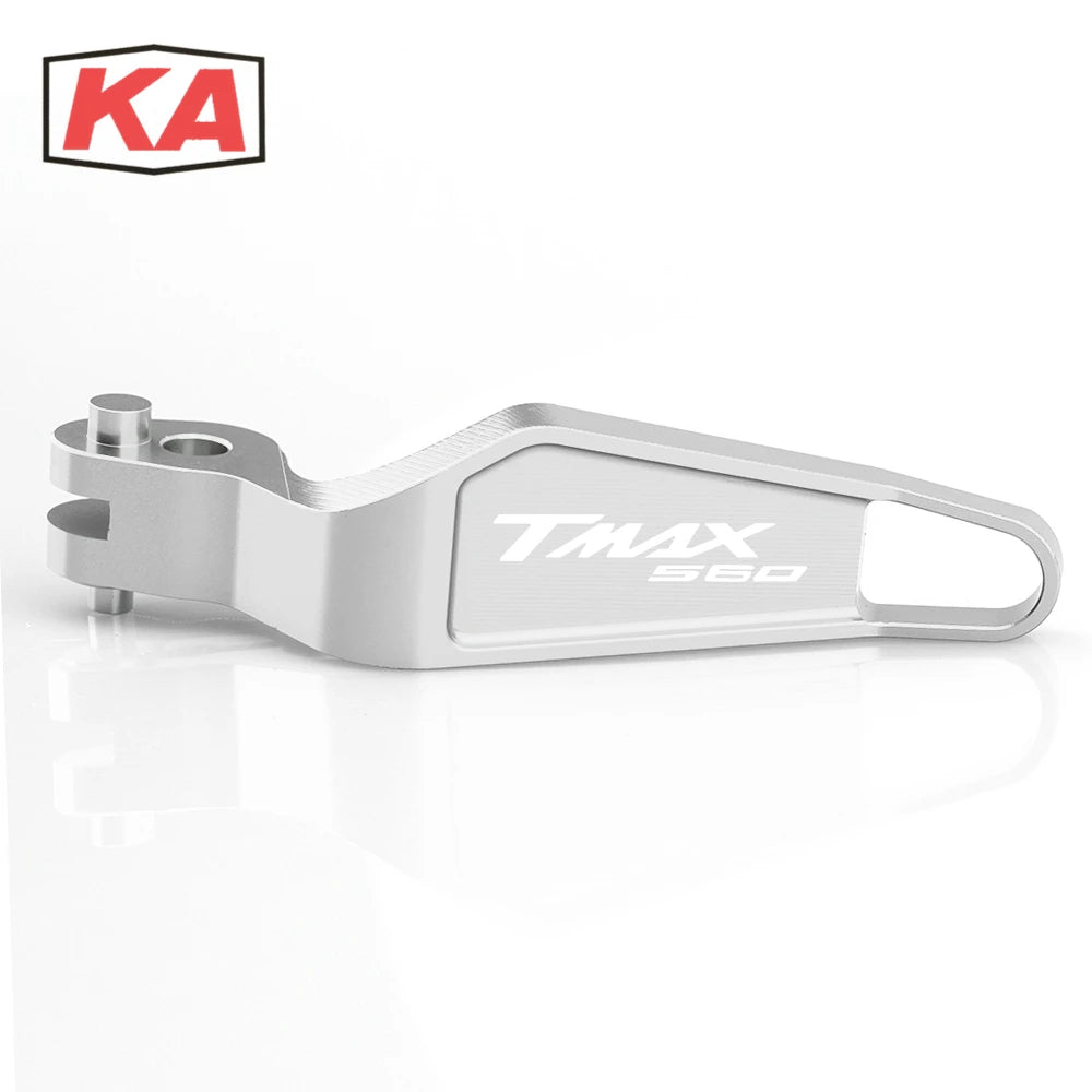 SPKZ CNC Hand Brake Parking Lever for Yamaha T-max 560 TMAX560 TECHMAX TMAX560 Silver