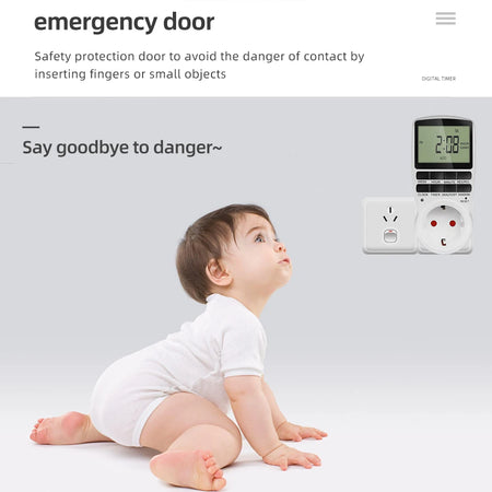 Electronic Timer Switch &ndash; Programmable Timing Socket