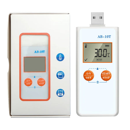 AB-10T USB Temperature Data Logger &ndash; 48000 Points Capacity