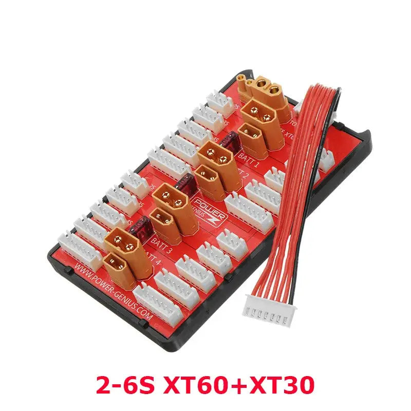 Rc 2-6S 2-8S T / XT60 / XT90 / XT30 /JST Lipo Battery Parallel Charging Board for Imax B6 B6AC B8 Quick Charge For Rc Models by InterCyprus Trading Ltd