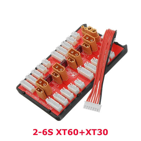 Rc 2-6S 2-8S T / XT60 / XT90 / XT30 /JST Lipo Battery Parallel Charging Board for Imax B6 B6AC B8 Quick Charge For Rc Models by InterCyprus Trading Ltd