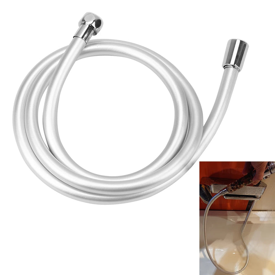Aukšto Slėgio PVC Dušo Žarna su Antivyniojimu, Universalus 1,2–2 m