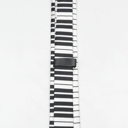 Colourful Musical Notes Skinny Tie for Men