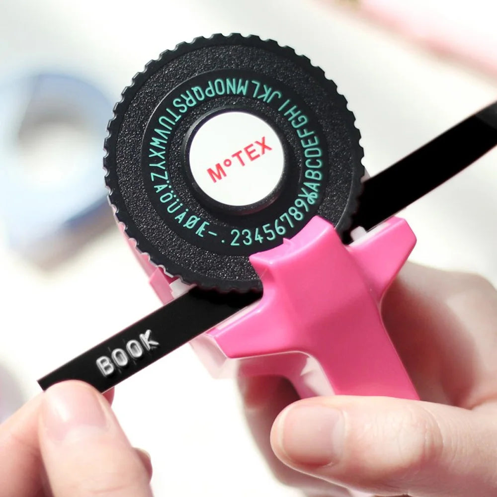 Motex E101 Portable 3D Embossing Label Printer &ndash; Compact