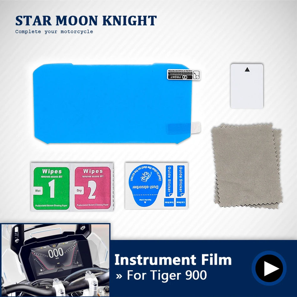 Triumph Tiger 900 instrumentbræt skærmbeskytter, instrumentbeskyttelsesfilm til Rally Pro GT Pro 2020