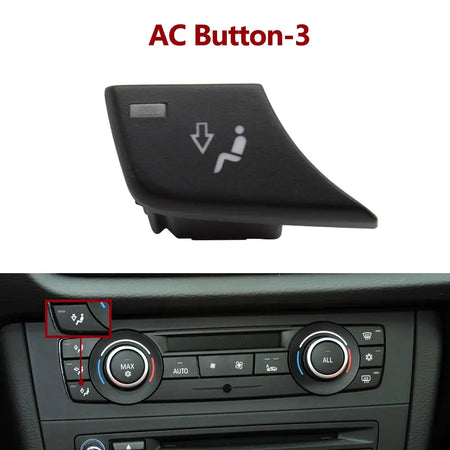 Car Air Conditioning AC Ventilation Adjust Switch Button For BMW 1 3 X1 X3 Series E82 E88 E84 E90 E91 E92 E93 F25 64119344143 by InterCyprus Trading Ltd
