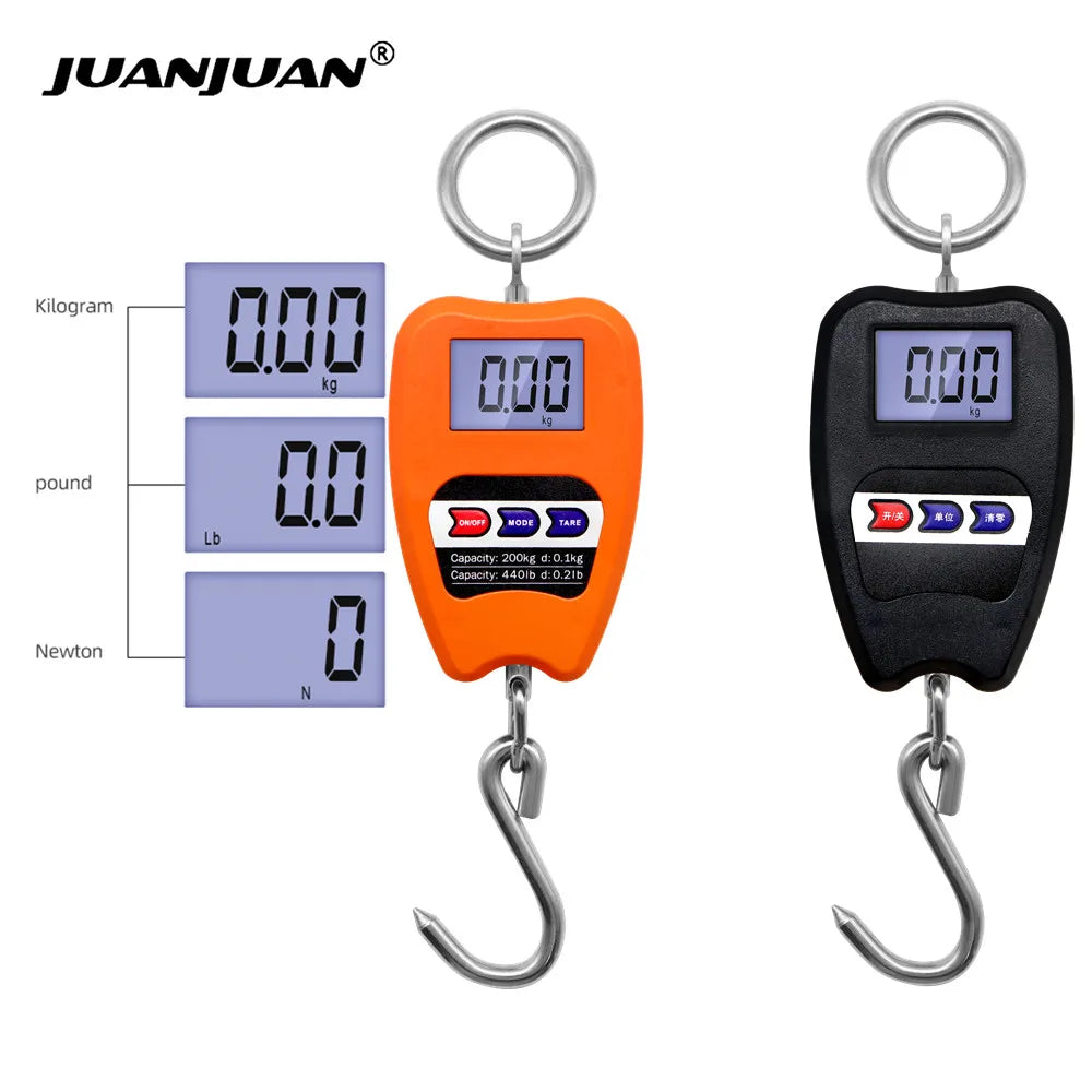 Juanjuan Mini Scales 200kg Hanging Crane Scale &ndash; Heavy Duty