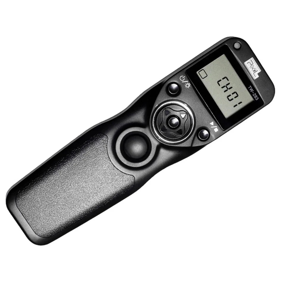 Pixel TW-283 Wireless Timer Remote Control Shutter Release for Canon, Nikon, Sony - Versatile and Reliable