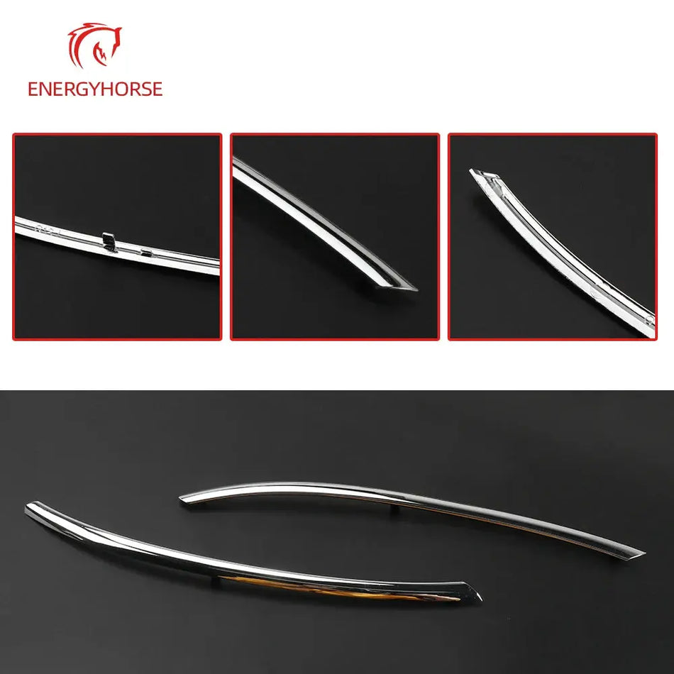 Outer Door Handle Electroplating Strip Bright Metal Strip For BMW 7 Series G12 730 Chrome Exterior Door Silver Decorative Ticker by InterCyprus Trading Ltd