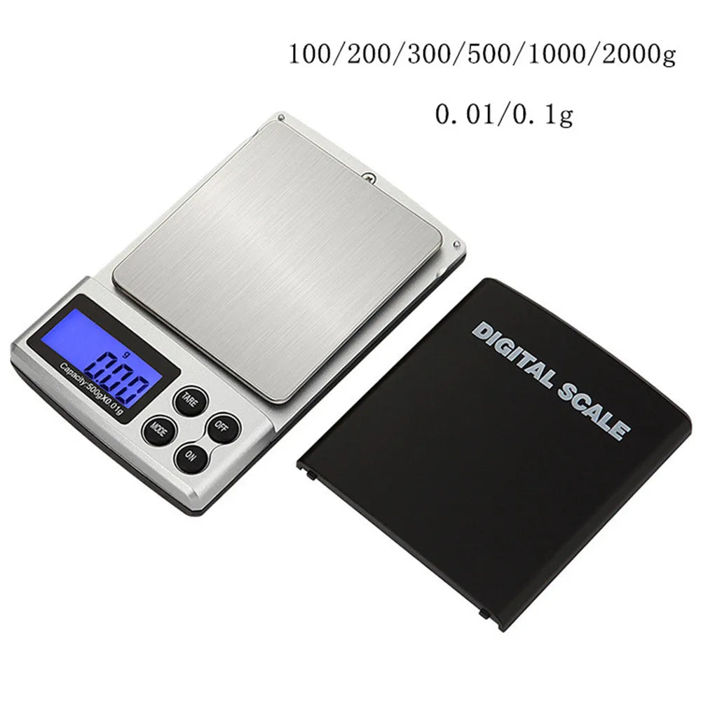 Mini Electronic Jewelry Scale &ndash; Backlit Precision Display