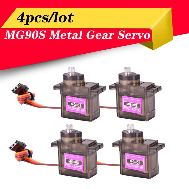 MG90S Metal Gear Digital Servo &ndash; Exceptional Precision and Reliability Default Title