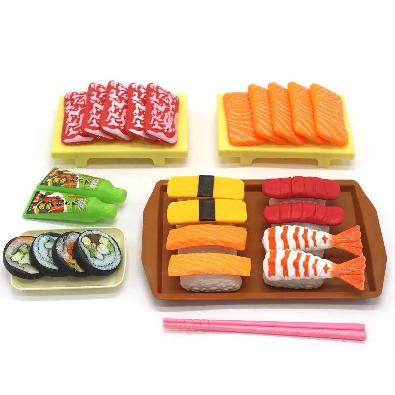 YLL00759 Japanese Sushi Toy Set &ndash; Realistic Sushi Play Food Default Title