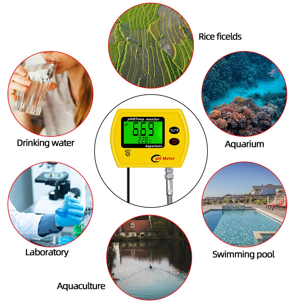 PH-991 PH Meter Tester Durable Acidimeter &ndash; Water Monitor