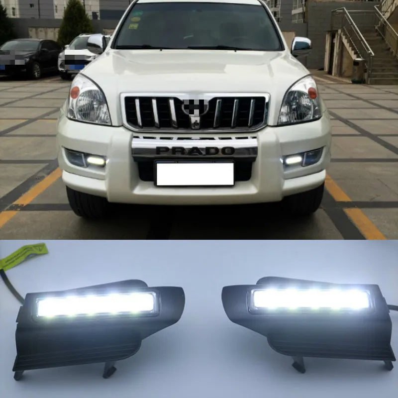 Toyota Prado LED DRL Gündüz Farı Ön Tampon