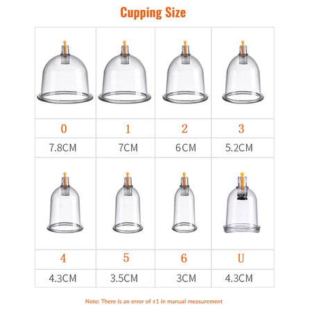 24 Cans Suction Cup Therapy Massager &ndash; Vacuum Cupping