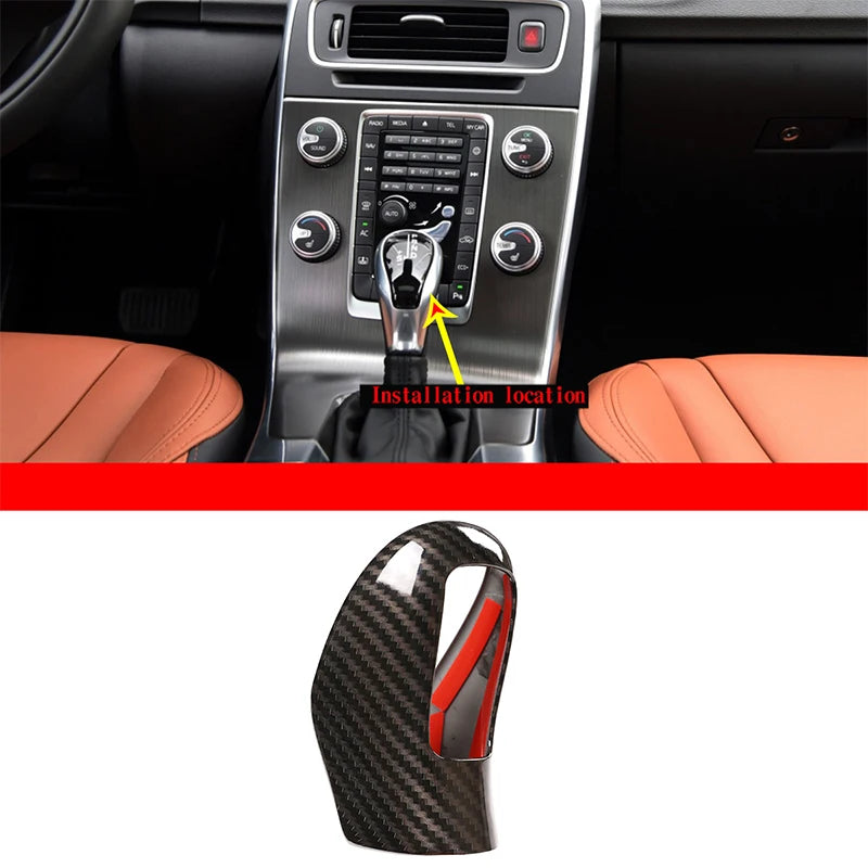 Volvo XC60 S60 V60 V40 S80 Kryt řadicí páky ABS uhlíková vlákna