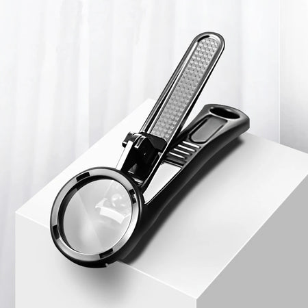 Magnifying Glass Nail Clippers - Ultra Sharp Steel Pro