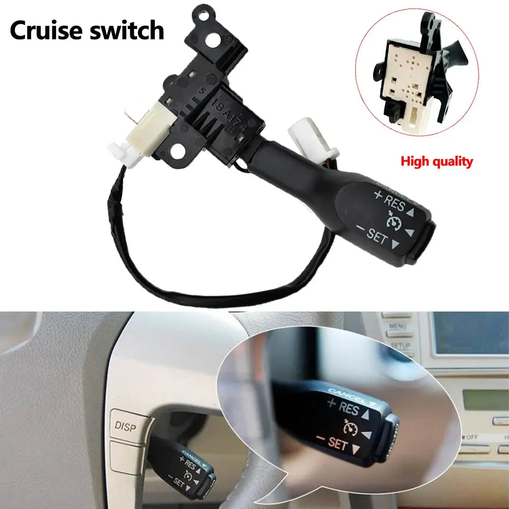 Cruise Control Switch 84632-34011 84632-34017 45186-0D110-C0 For Toyota Yaris Vios Vitz 13-16 by InterCyprus Trading Ltd