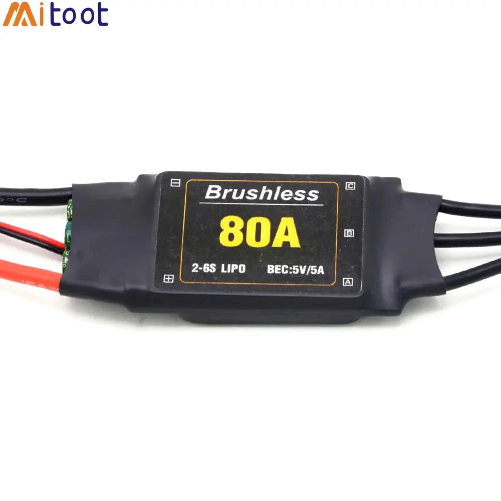 Rc Brushless 80A ESC Speed Controler 2-6S With 5V 5A UBEC For RC FPV Quadcopter RC Airplanes Helicopter by InterCyprus Trading Ltd