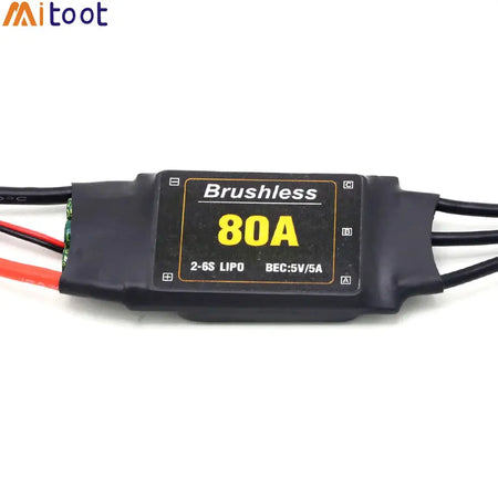 Rc Brushless 80A ESC Speed Controler 2-6S With 5V 5A UBEC For RC FPV Quadcopter RC Airplanes Helicopter by InterCyprus Trading Ltd