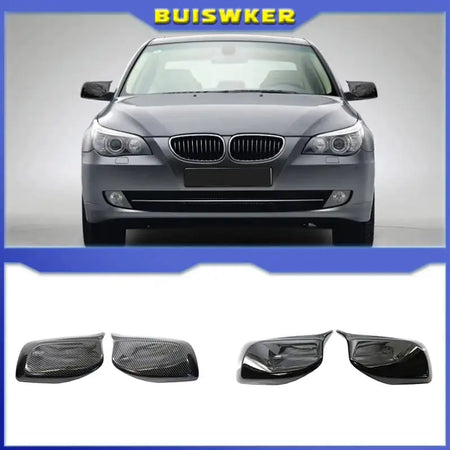 Carbon Fiber Mirror Cap For BMW 5 Series E60 E61 E63 E64