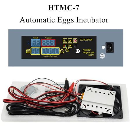 HTMC-7 Automatic Eggs Incubator &ndash; Precision Temperature Control Default Title