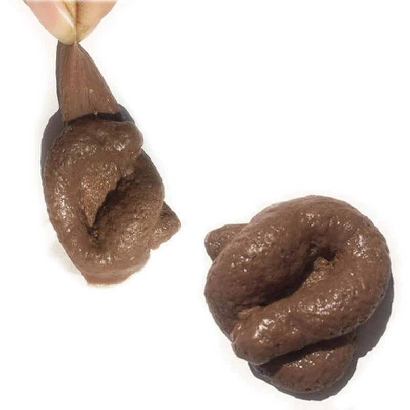 Realistic Fake Poop Prank Toy - Antistress Gadget for Joke and Mischief