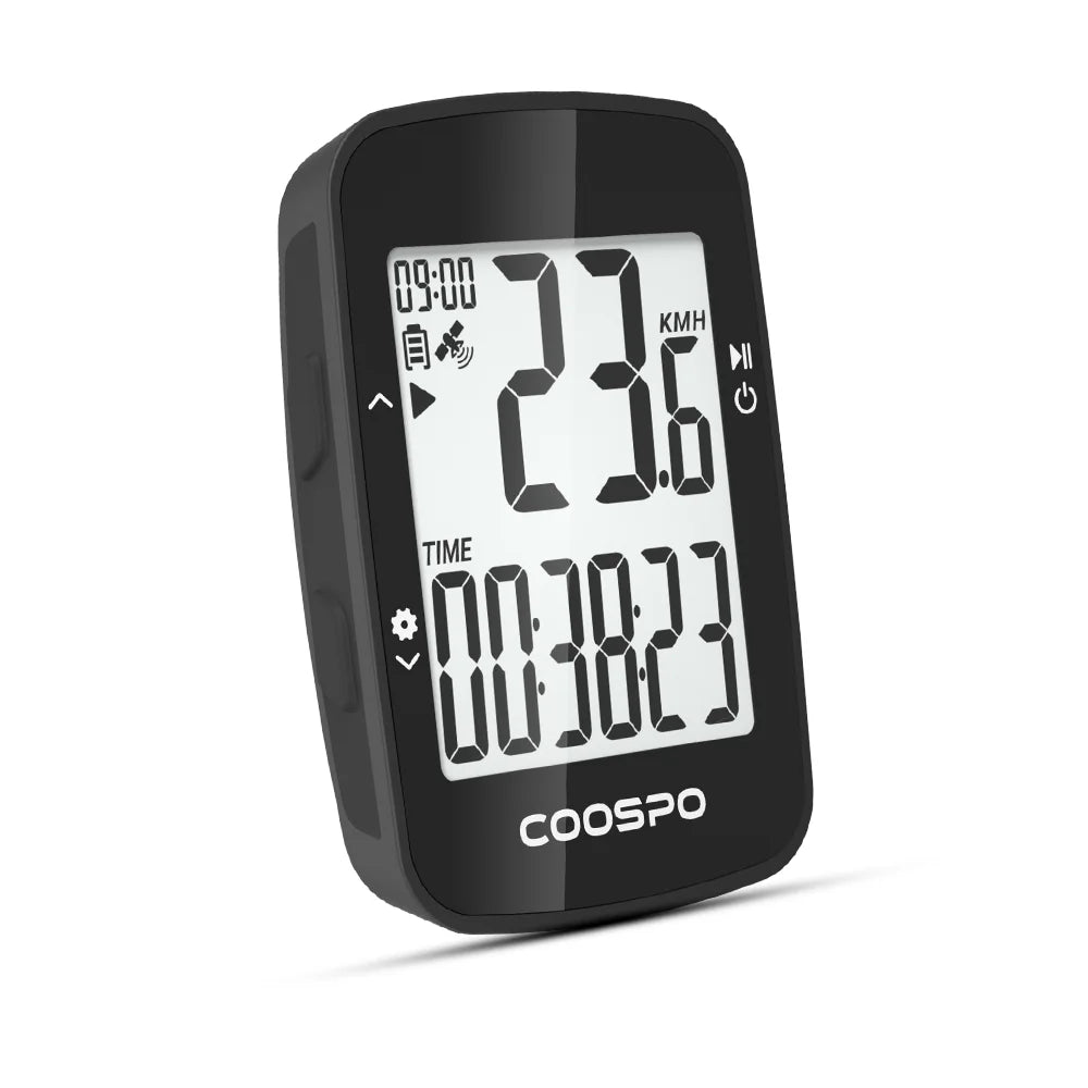 CooSpo BC26 &ndash; Wireless GPS Speedometer with App Sync Black
