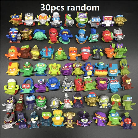 Original Superzings Superthings 3CM Figures - Collectible 30pcs random
