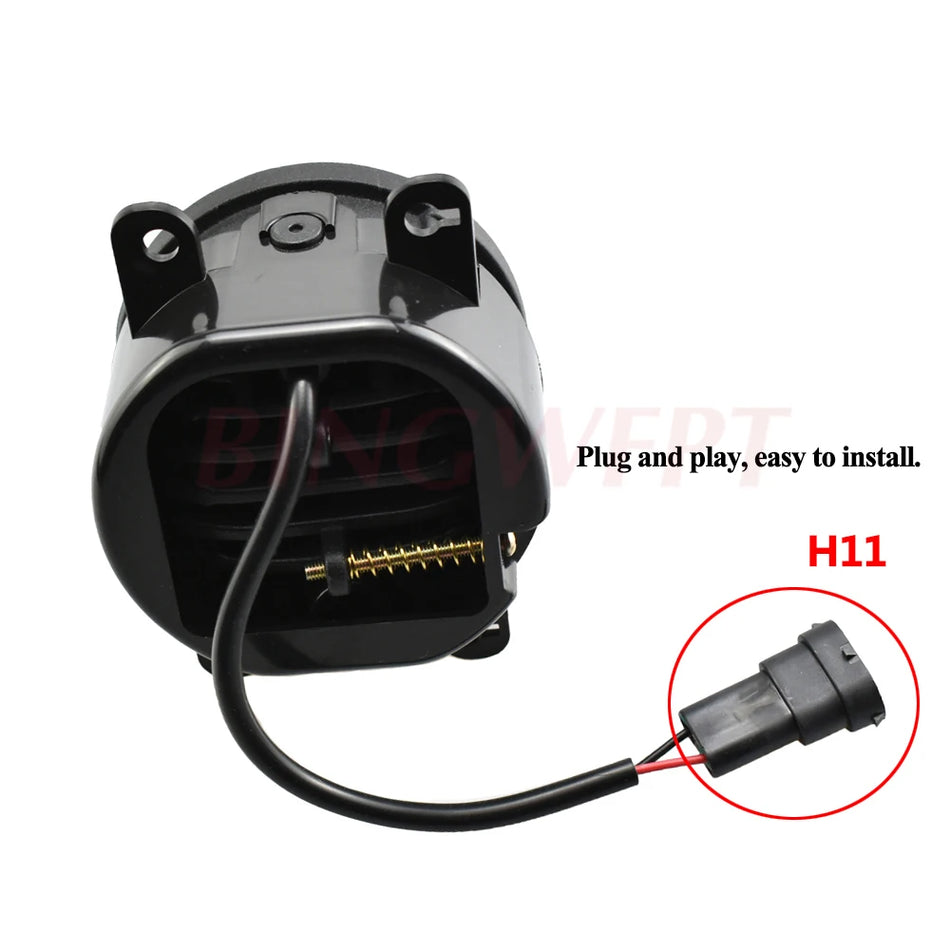 Luces antiniebla LED de aluminio y plástico para Citroën C4 Picasso / C4 Grand Picasso