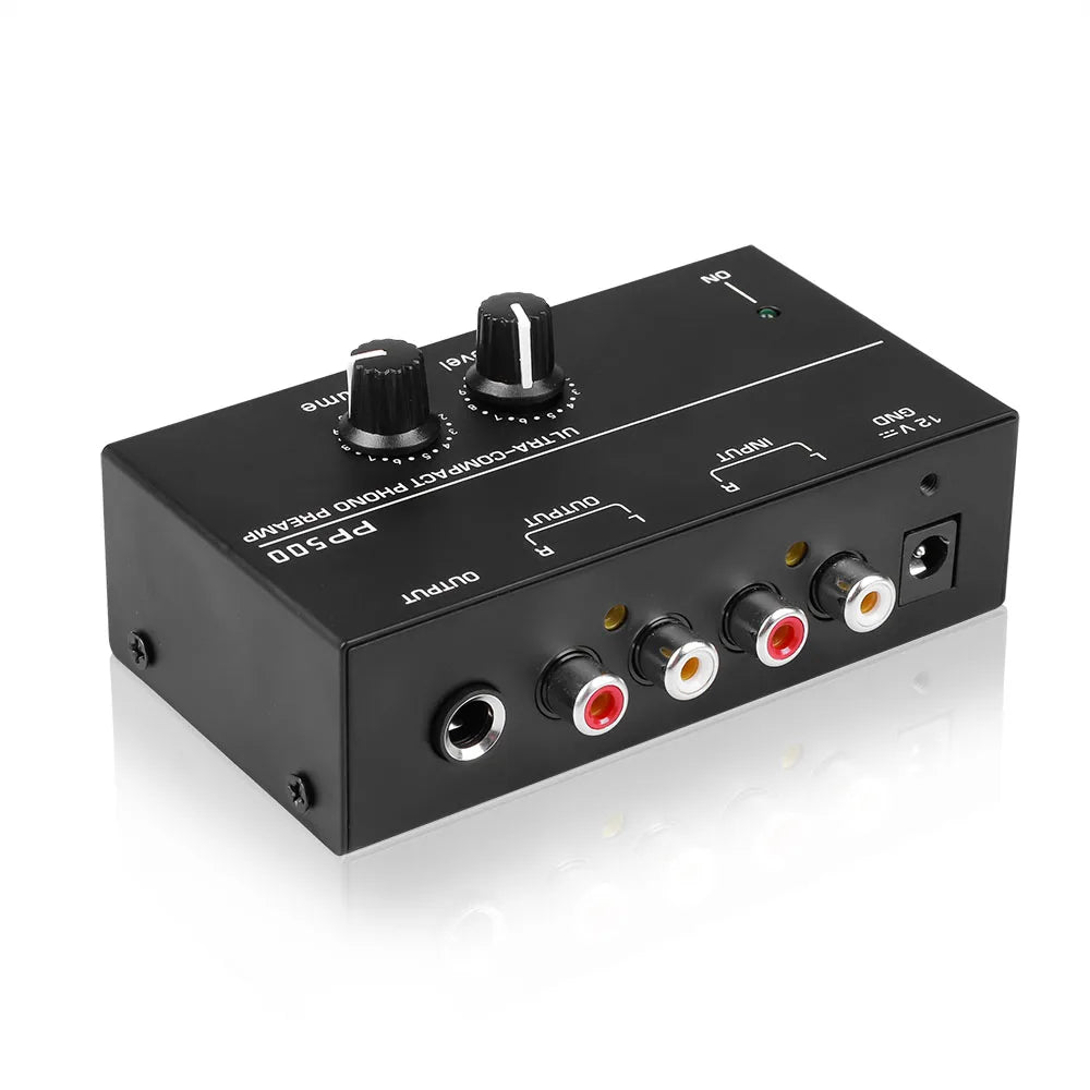 Phono Preamp Preamplifier &ndash; Level Volume Control For LP