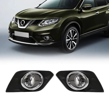 For Nissan X Trail X-Trail Xtrail Fog Light 2014 2015 2016 LED Daytime Running Lamp DRL Daylights Waterproof Wires Switch Button by InterCyprus Trading Ltd