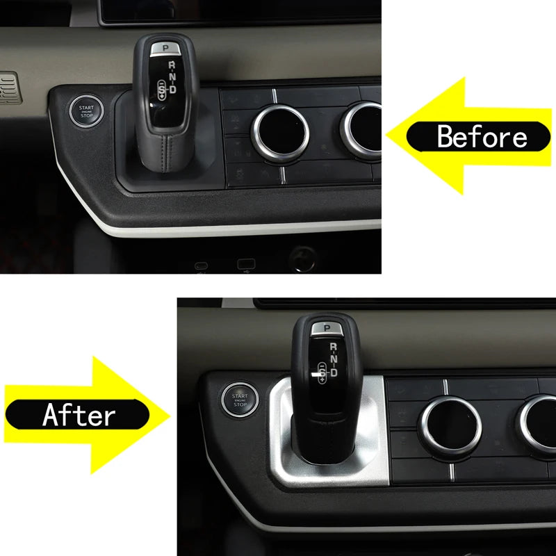 Defender Orta Konsol Vites Kapağı Paslanmaz Gümüş 90 110