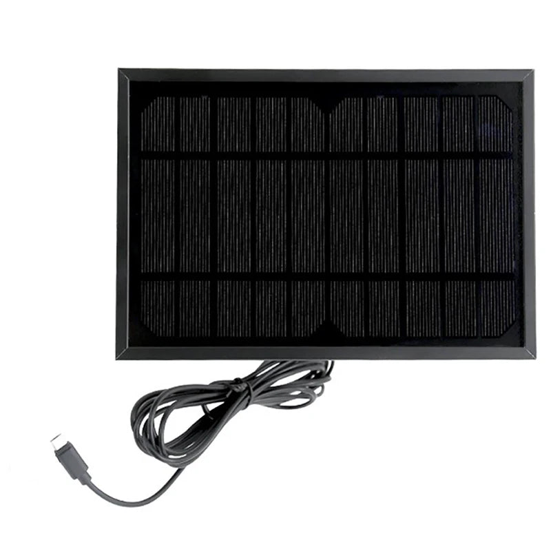 5W 1A Camera Solar Panel Charger Kit Bracket &ndash; Waterproof