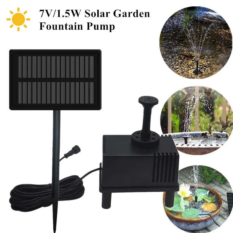 1.5W 7V Solar Water Pump &ndash; Brushless Submersible Pump