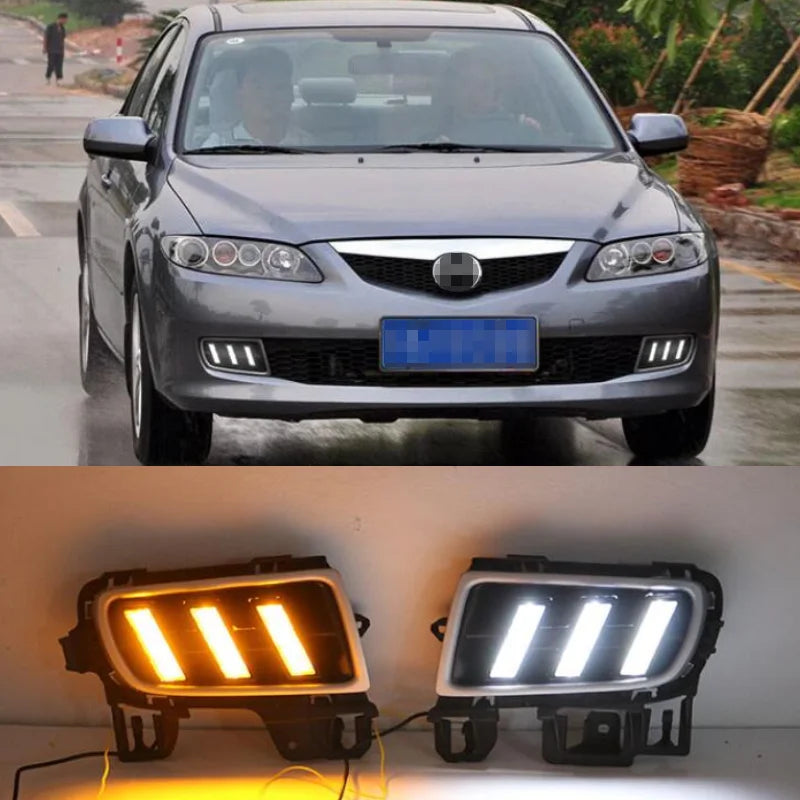 LED Dagrijverlichting Voor Mazda6 2006 2009 Bumperlamp