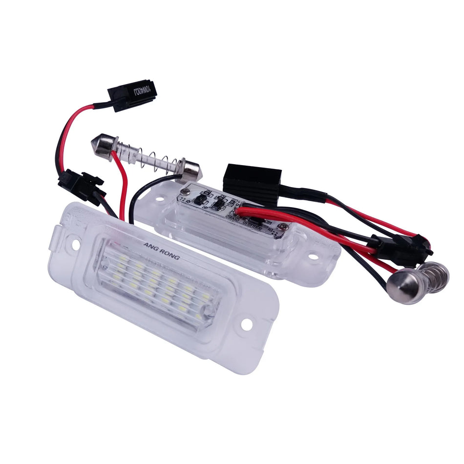 Weiße LED Canbus Kennzeichenlichter für Mercedes-Benz X164 W164 W251