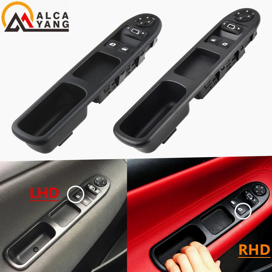 Interrupteur de fenêtre côté conducteur pour Peugeot 207 Citroën C3 2007-2014