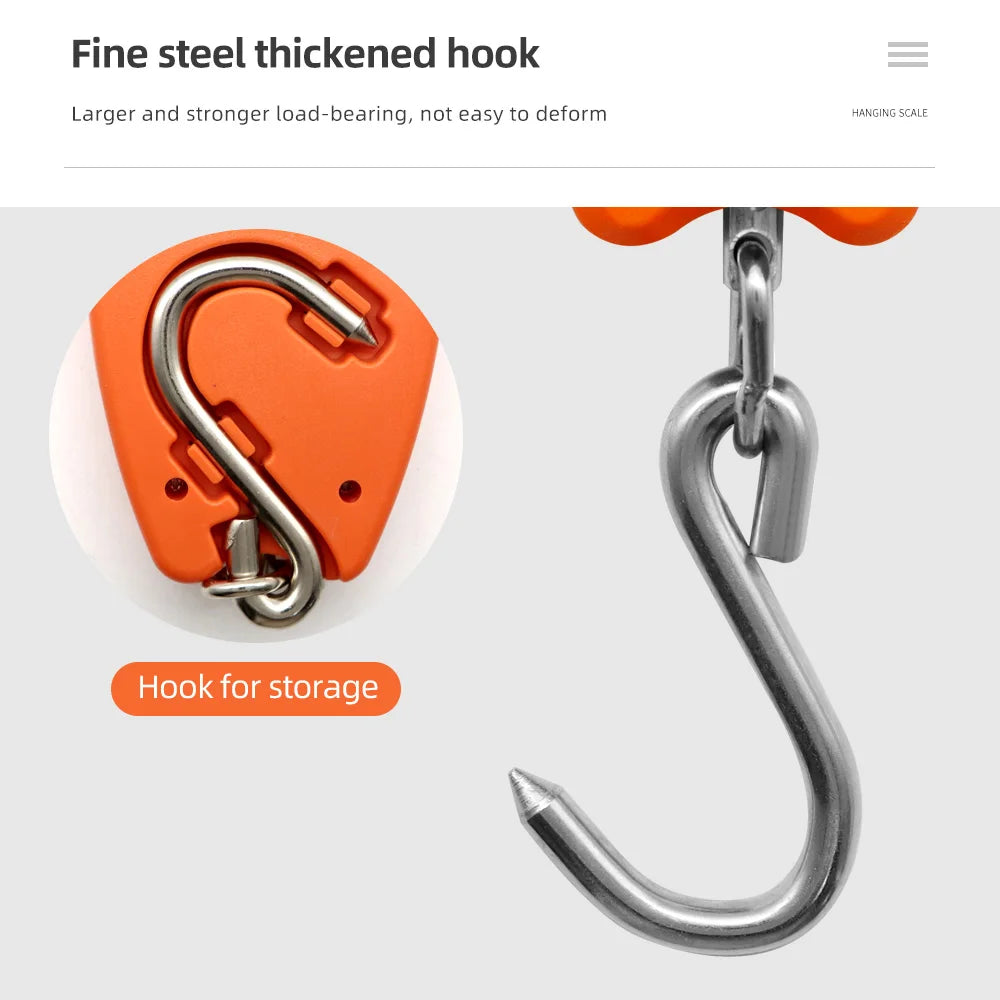 200kg Digital Crane Hook Scale &ndash; Large LCD Display