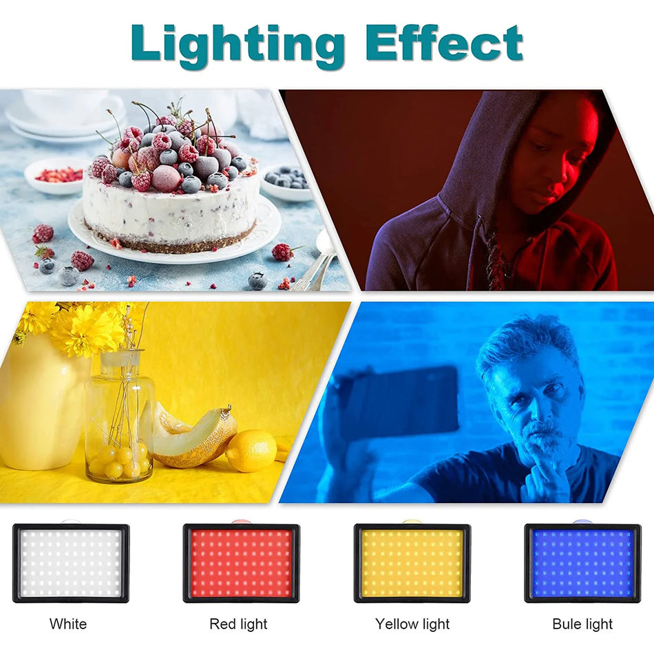 6" LED Video Light Panel Kit