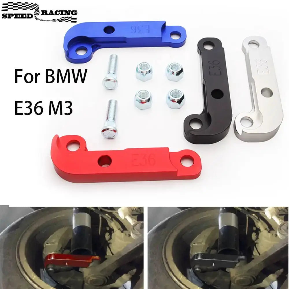 2Pcs Aluminium Steering Lock Adapter Increasing Turn Angle about 25%-30% For BMW E36 M3 Tuning Drift Lock Kit by InterCyprus Trading Ltd