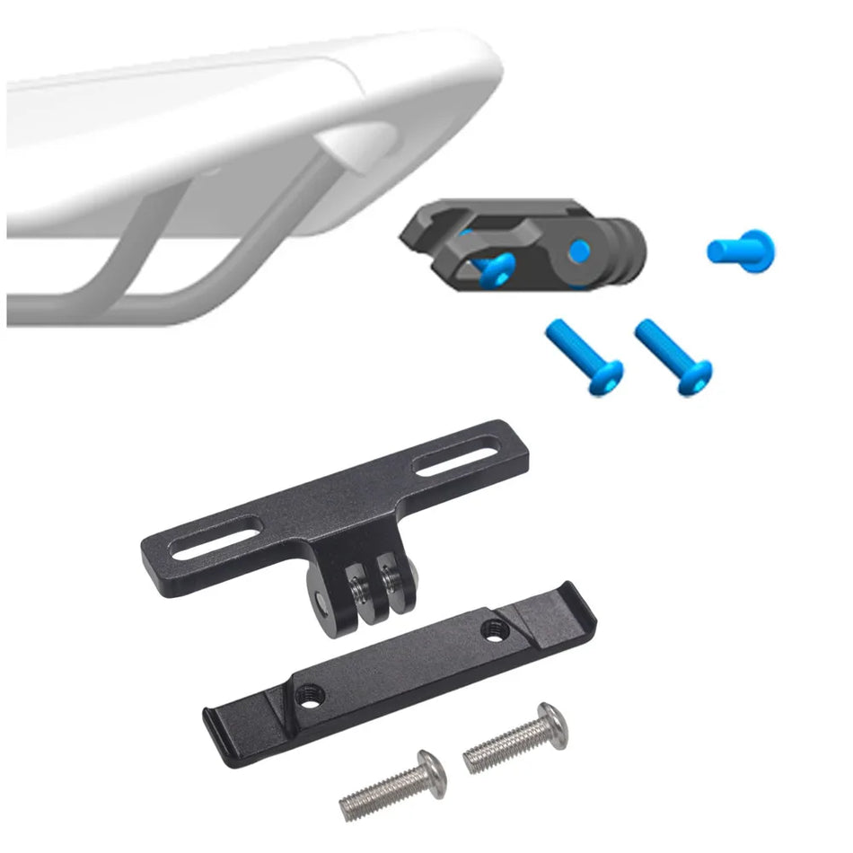 Nosilec za kolo GoPro iz aluminija pod sedežem za kamere Hero 2, 3, 4, 5, kakovost posnetkov pri nizkem vetru