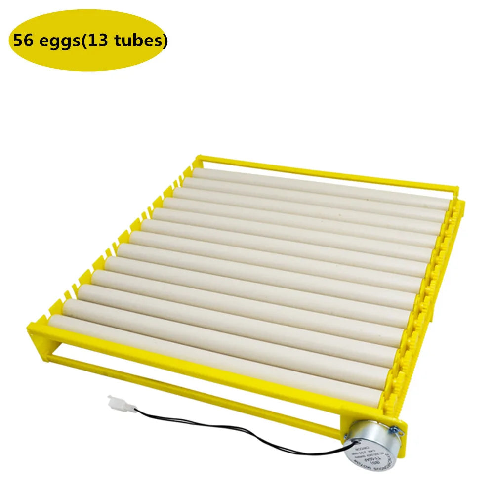 360 Degree Automatic Rotary Egg Turner &ndash; Easy Operation 56 eggs 13 tubes