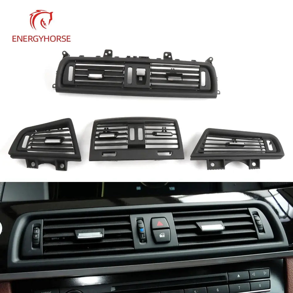 Car Front Rear Side Air Conditioning AC Vent Outlet Grille Panel Cover For BMW 5 Series F10 F11 F18 520 523 525 528 530 535 by InterCyprus Trading Ltd