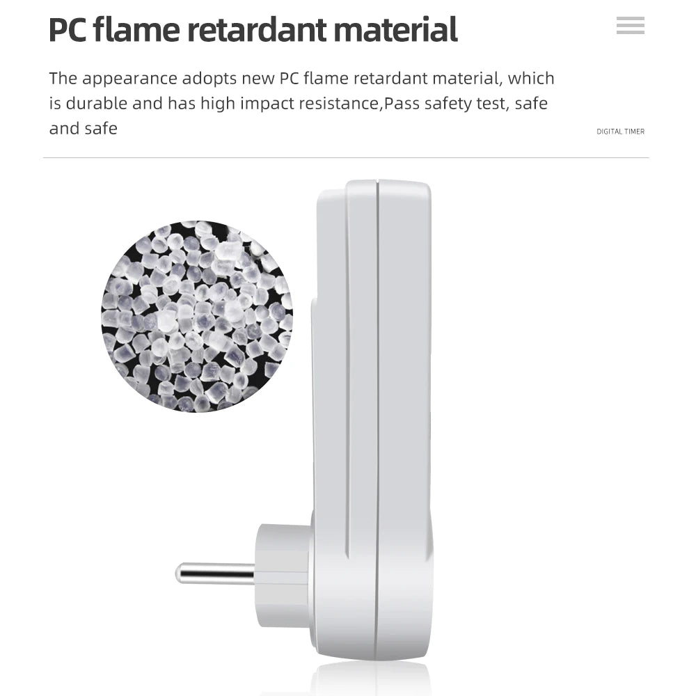 Electronic Timer Switch &ndash; Programmable Timing Socket